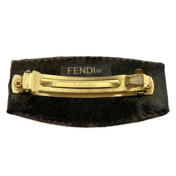 FENDI-Dark Brown Light Brown Chemical Fiber Hardware Other Jewellery 123-081425 - Picture 2 of 4